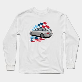 Silverstone Silver Wagon Long Sleeve T-Shirt